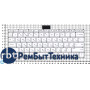 Клавиатура для ноутбука HP Stream 14-ax000na белая без рамки горизонтальный Enter