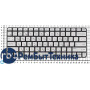 Клавиатура для ноутбука HP Spectre 13-3001ee 13-3001tu 13-3001xx серебристая с подсветкой