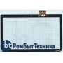 Сенсорное стекло (тачскрин) Toshiba C50T C55T C55DT черное 15.6 "