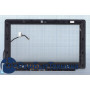 Сенсорное стекло (тачскрин) Asus VivoBook S200 X201 X202 18140-11630100 черное c рамкой