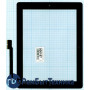 Сенсорное стекло (touchscreen) для Ipad 3 4 черное + кнопка home Сенсорное стекло (touchscreen) для Ipad 3 4 черное + кнопка home