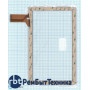 Сенсорное стекло (тачскрин) YTG-P10025-F1 белое Сенсорное стекло (тачскрин) YTG-P10025-F1 белое