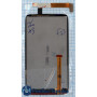 Модуль (Матрица, экран, дисплей + тачскрин) HTC One X+ черный
