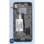 Модуль (Матрица, экран, дисплей + тачскрин) Alcatel One Touch IDOL X+ 6043D черный с рамкой