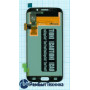 Модуль (Матрица, экран, дисплей+тачскрин) Samsung Galaxy S6 Edge синий