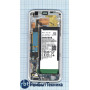 Модуль (Матрица, экран, дисплей + тачскрин) Samsung Galaxy S7 Edge SM-G935FD белый с рамкой и аккумулятором