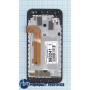 Модуль (Матрица, экран, дисплей + тачскрин) Asus ZenFone Go ZB500KL черный с рамкой
